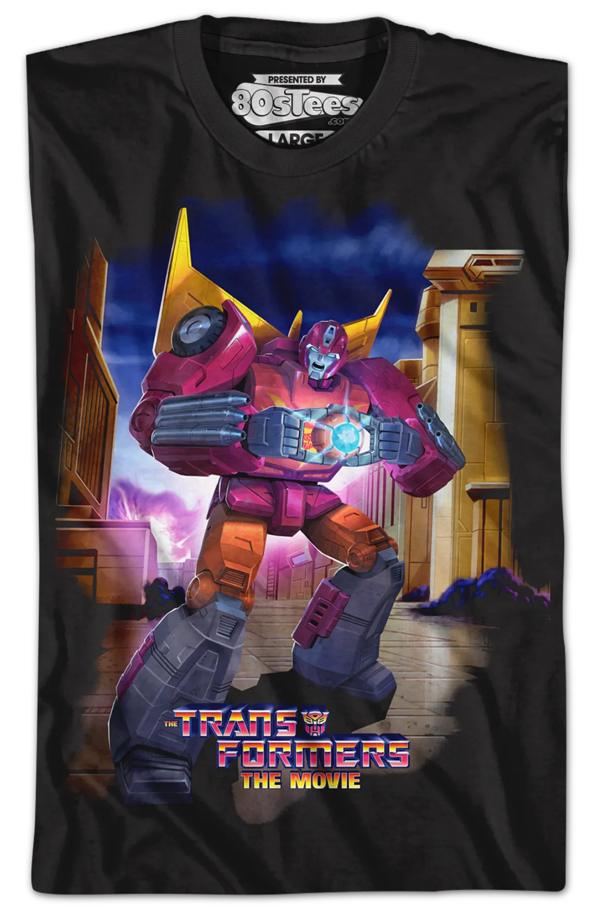 1986 Rodimus Prime Transformers T-Shirt