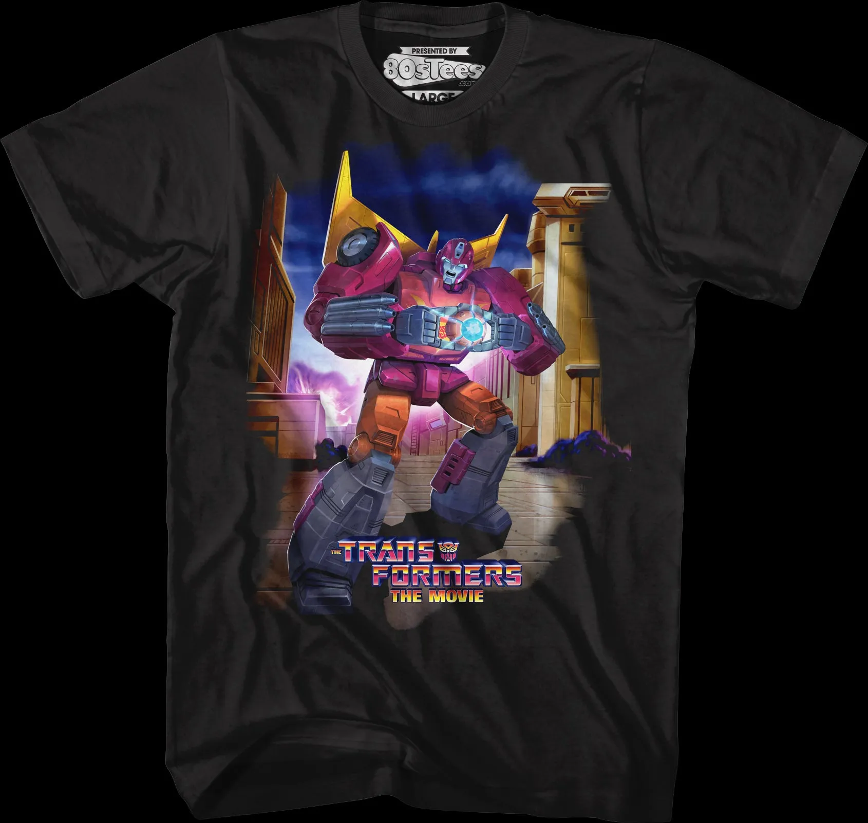 1986 Rodimus Prime Transformers T-Shirt