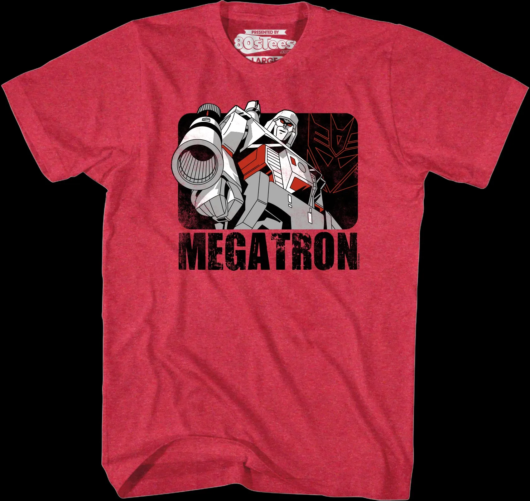 1986 Transformers Movie Such Heroic Nonsense Megatron T-Shirt