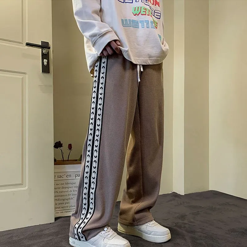 2023 Spring Autumn New Streetwear Hip Hop Men Korean Fashion Loose Oversized 3XL Straight Wide Leg Pants Male Casual Clothing