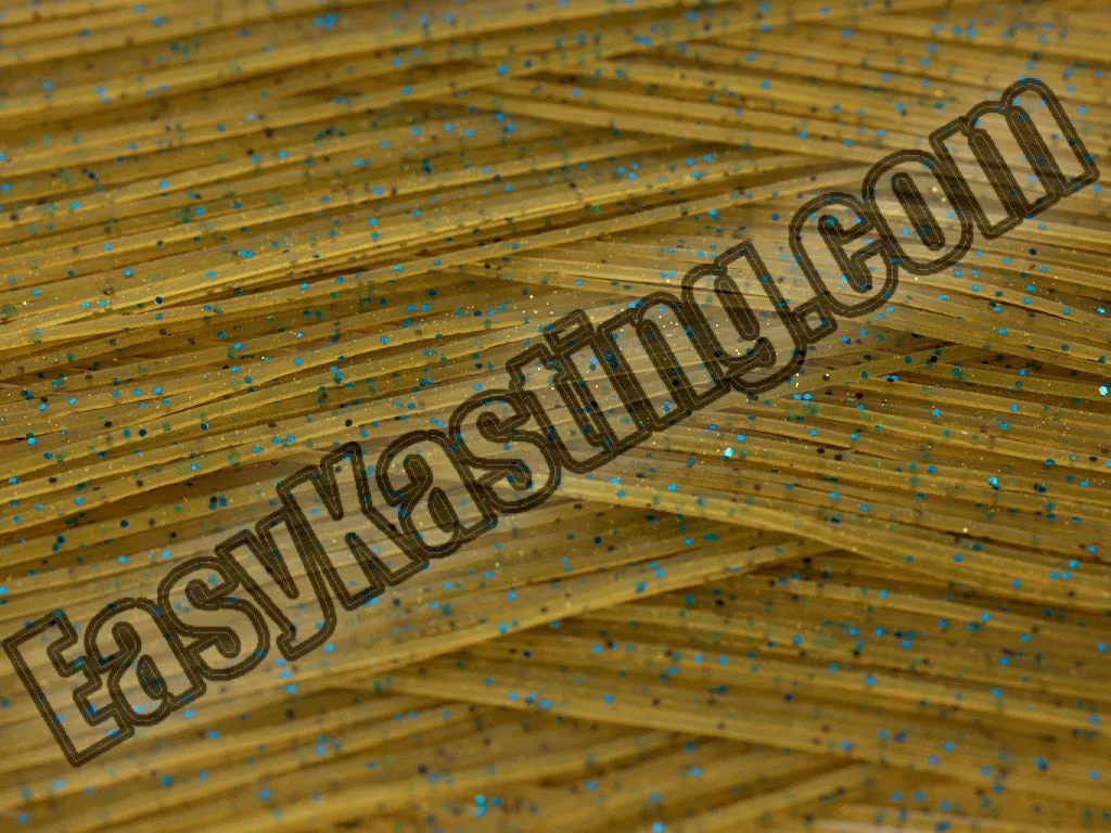 8801-067 Pumpkin/ Blue, Gold / Black Flake