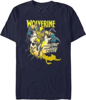 Adamantium Claws Wolverine Marvel Comics T-Shirt