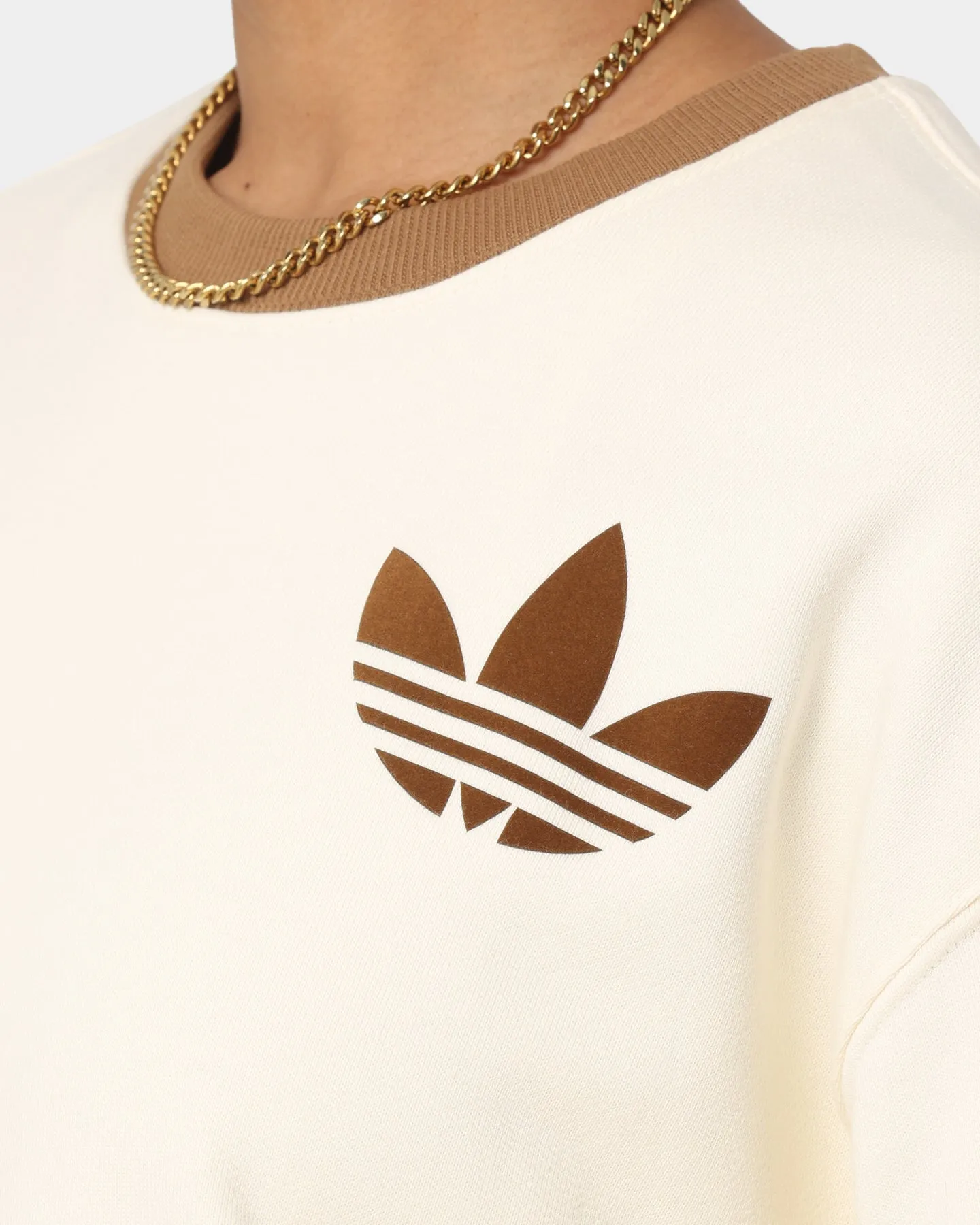 Adidas Adicolor Women's Sweatshirt Cream White