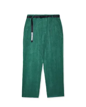 #ADJUSTABLE CORDUROY PANTS GREEN