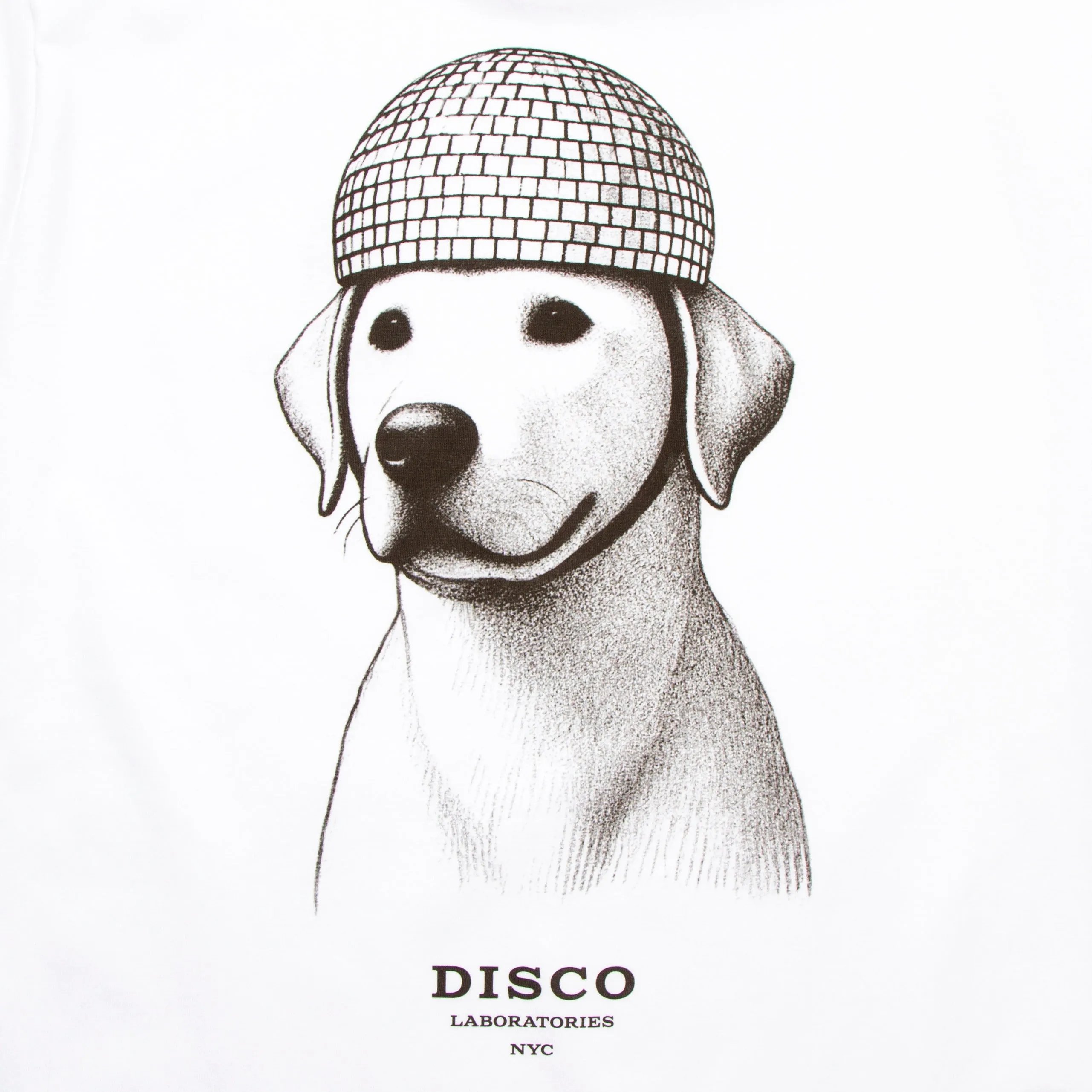 Adore Disco Lab NYC Back Print - Tshirt - White