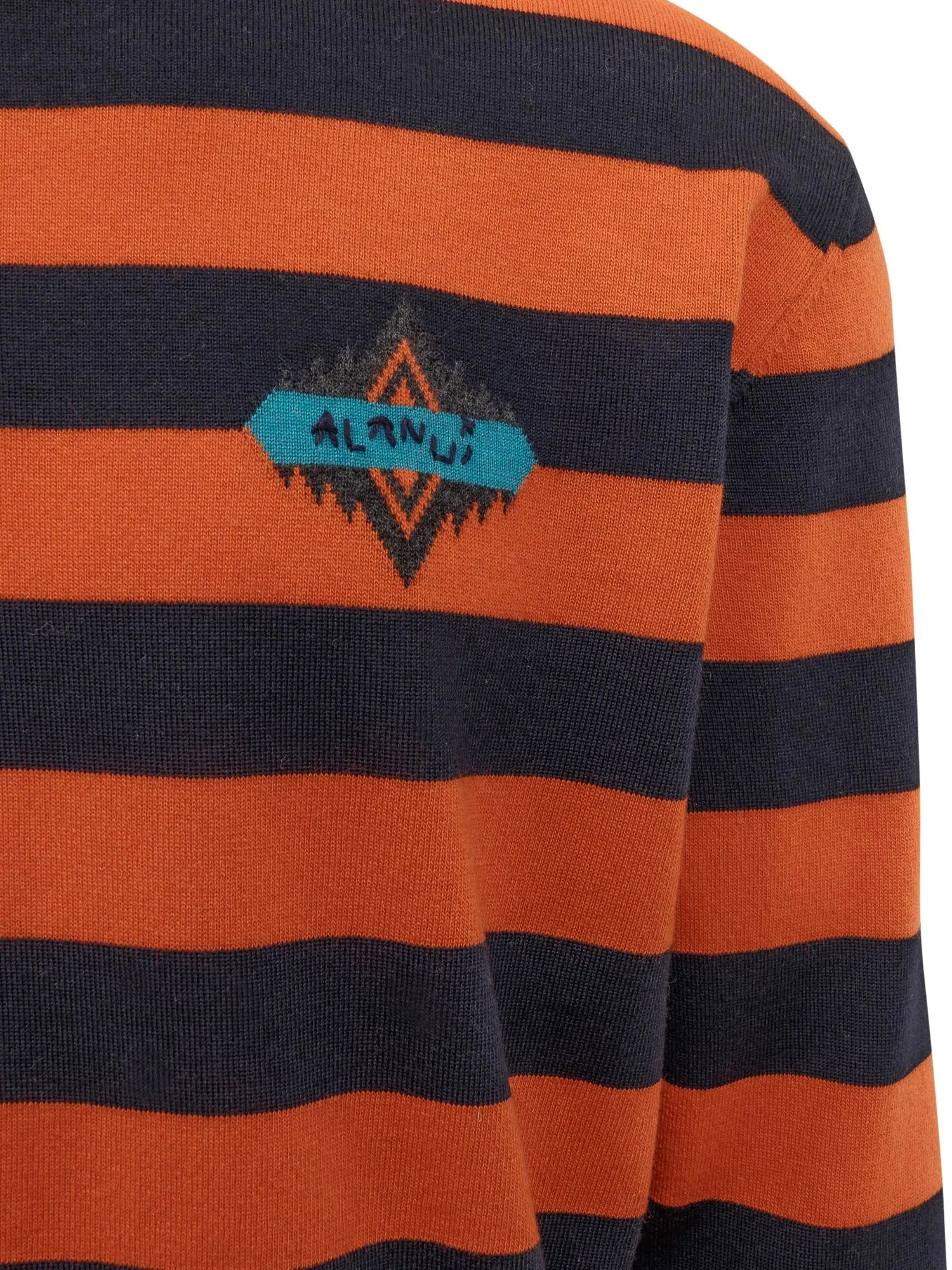 Alanui Striped Crewneck Jumper