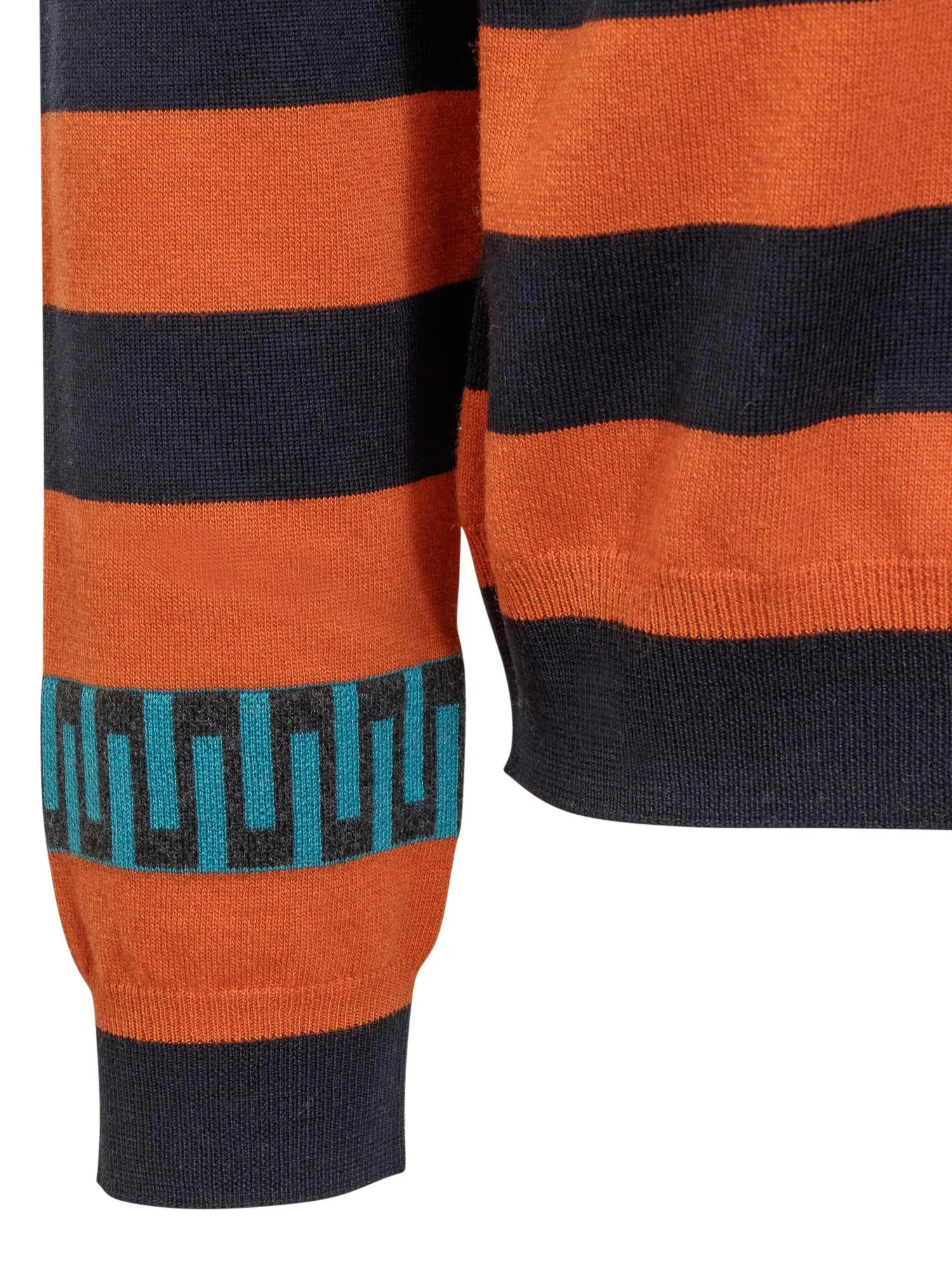 Alanui Striped Crewneck Jumper