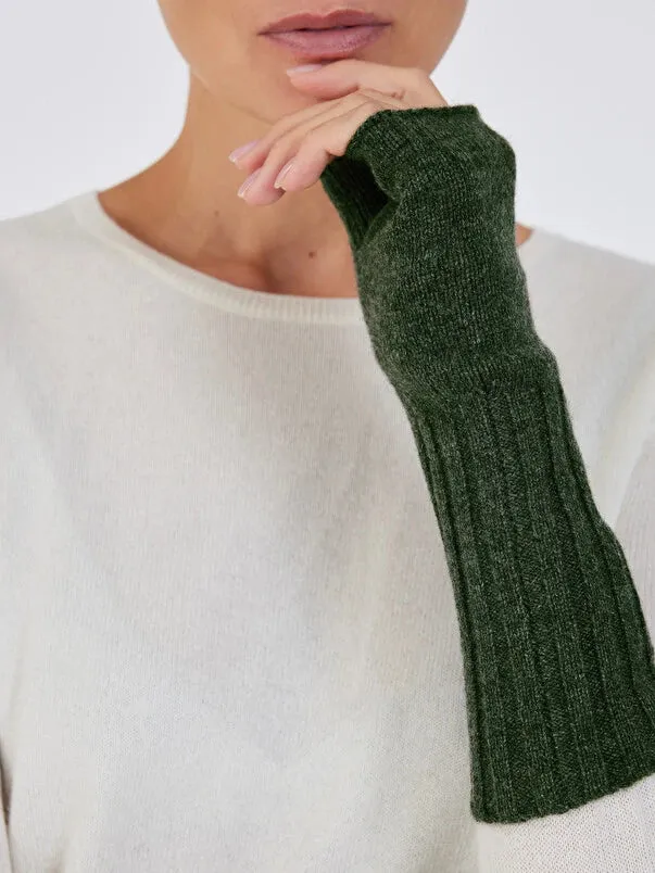 Alexine Cashmere Fingerless Gloves