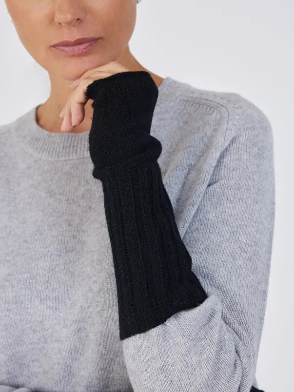 Alexine Cashmere Fingerless Gloves