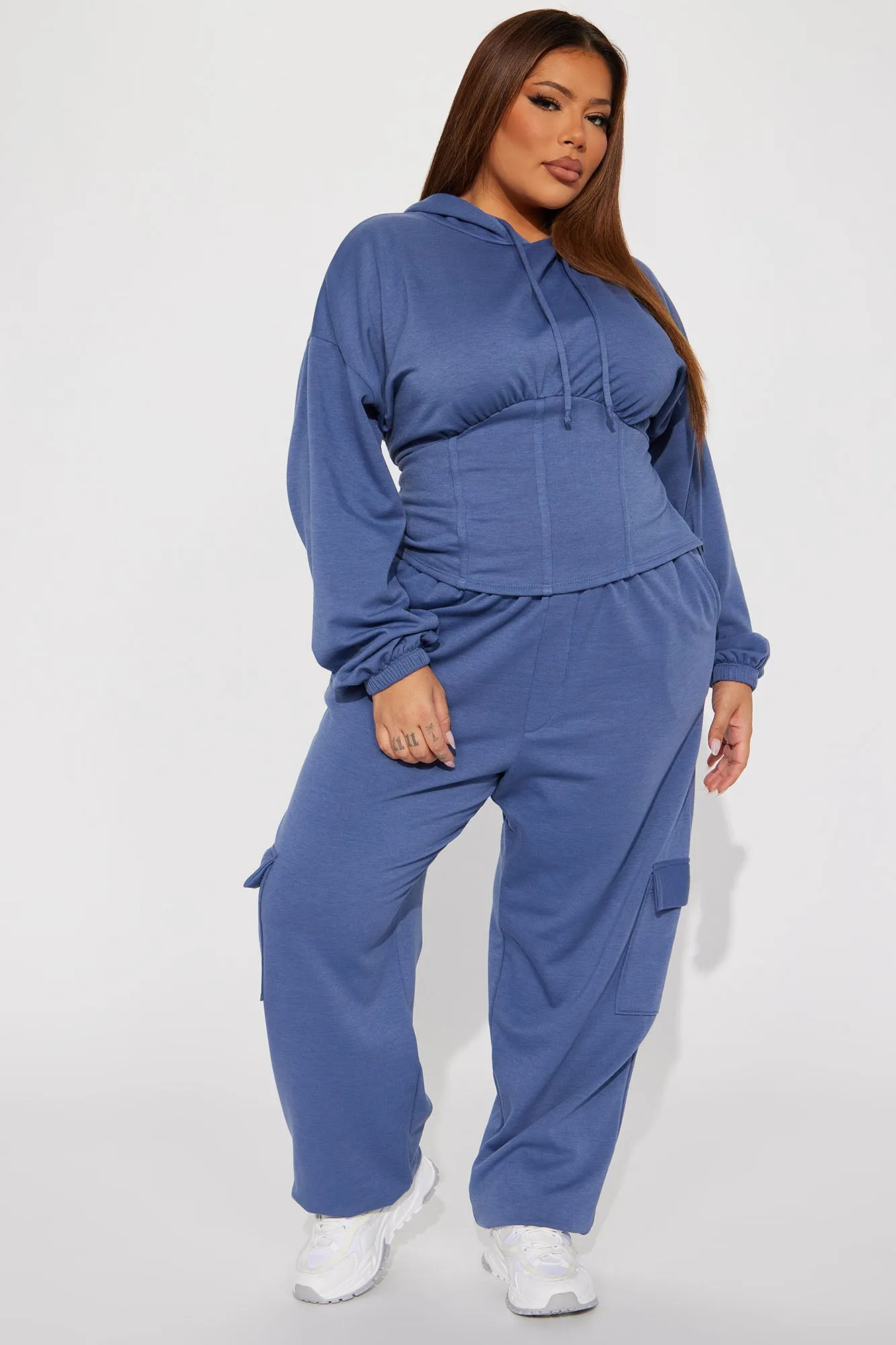 Always Chillin' Jogger Set - Blue