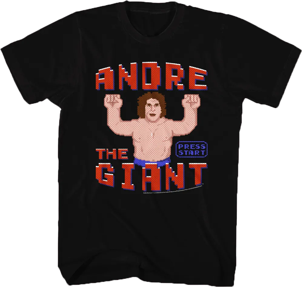 Andre The Giant Video Game T-Shirt