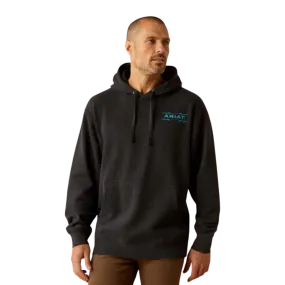 Ariat Men's Diamond Canyon Black Heather Hoodie