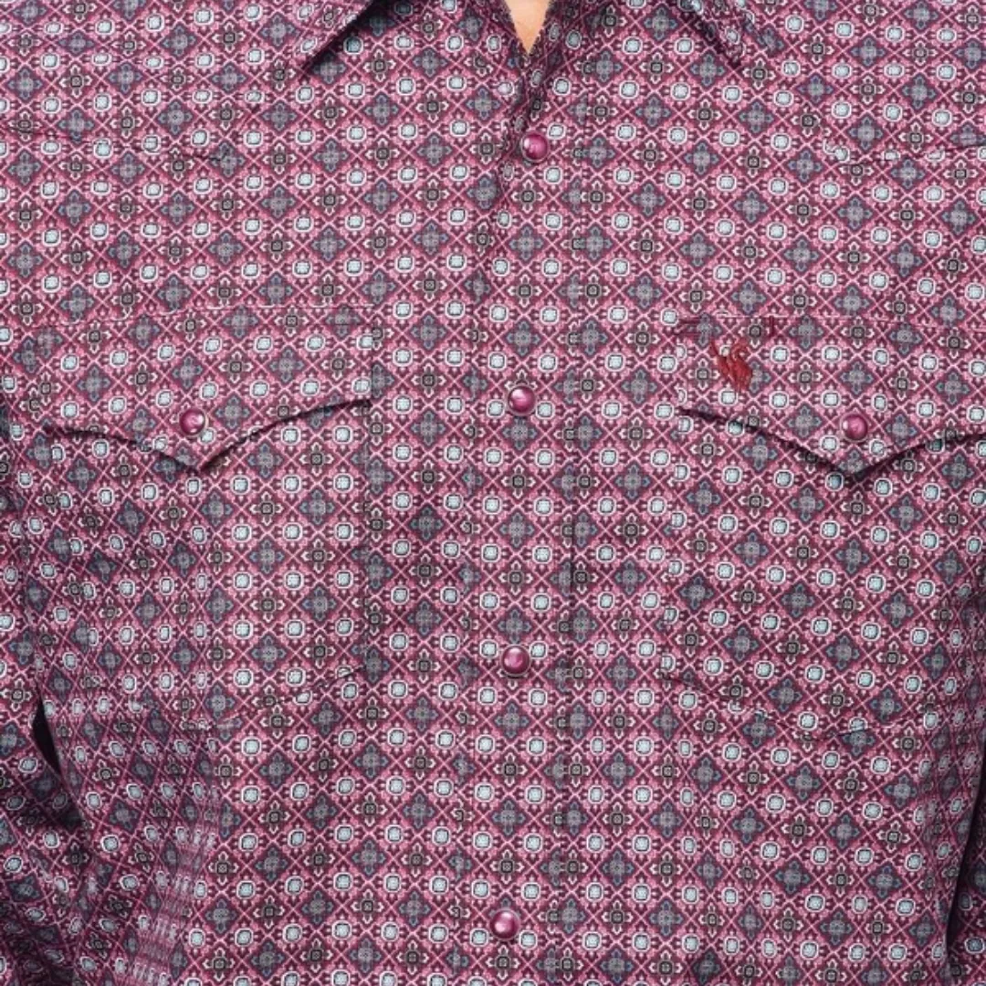 Avalon Men's Rodeo Clothing Print Shirt