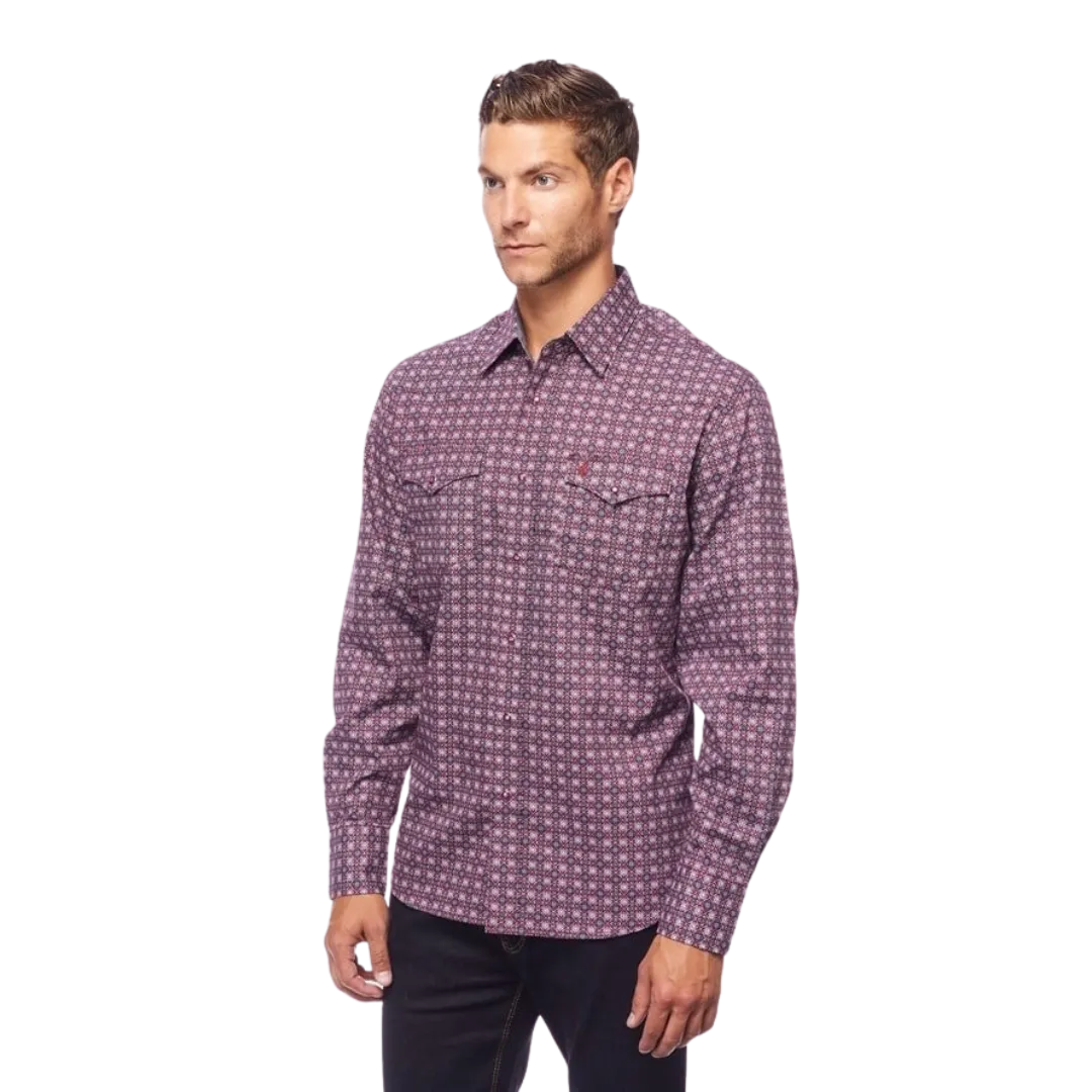 Avalon Men's Rodeo Clothing Print Shirt