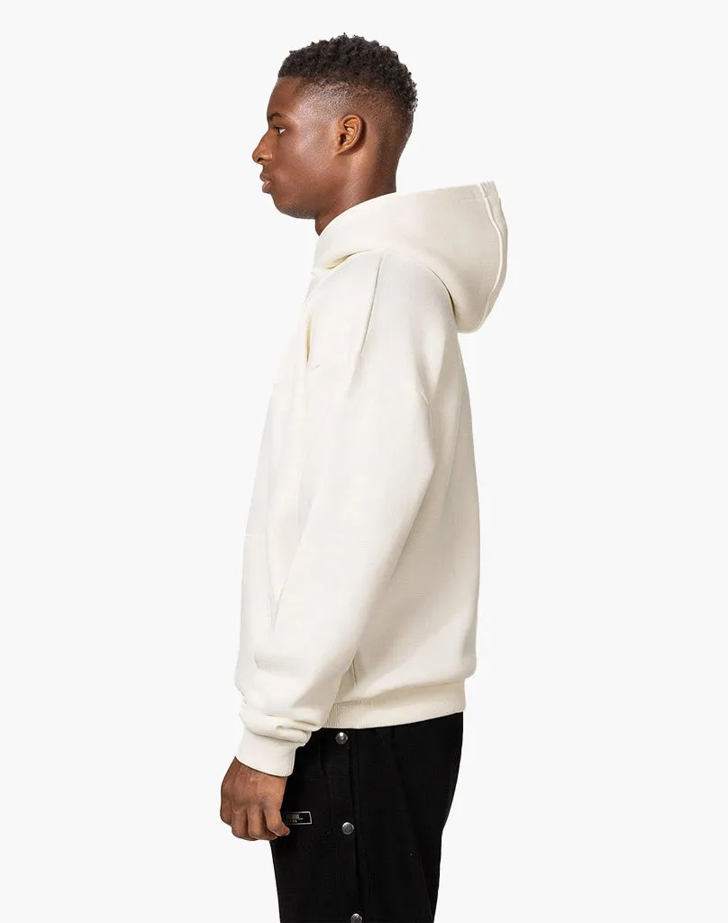 BASIC HOODIE (CREAM WHITE)