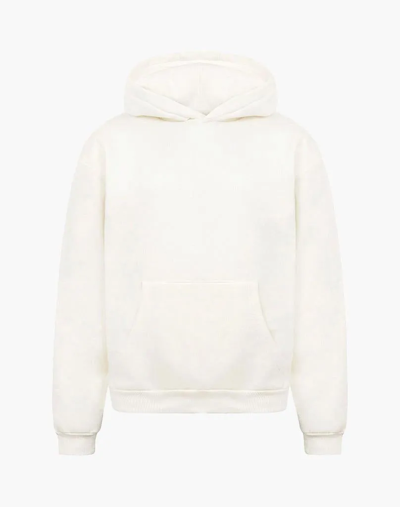 BASIC HOODIE (CREAM WHITE)