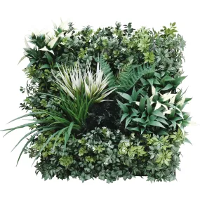 Bespoke Artificial Vertical Garden Green Wall 45cm x 45cm Sample UV Resistant