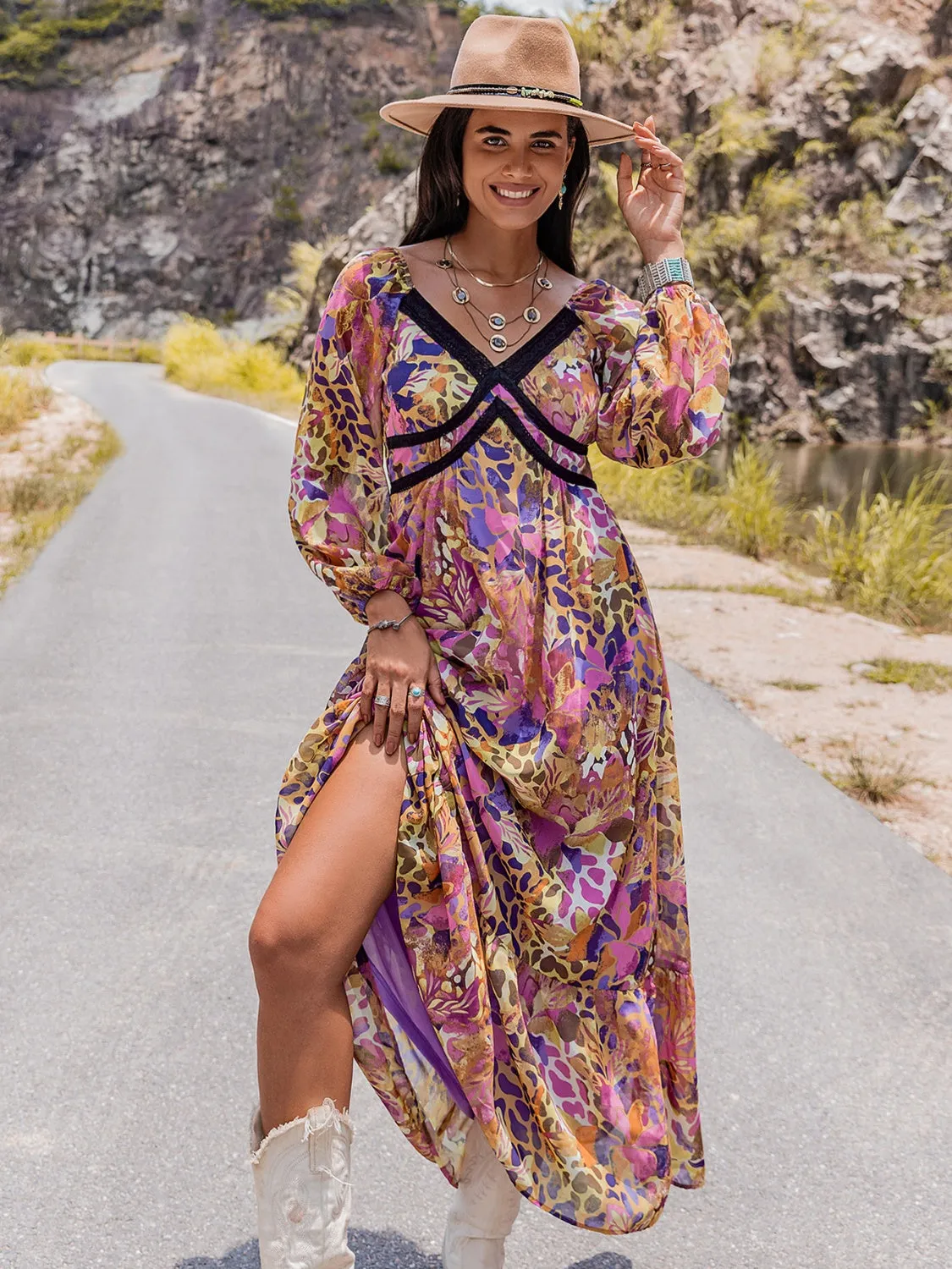 Boho Summer Maxi Dress