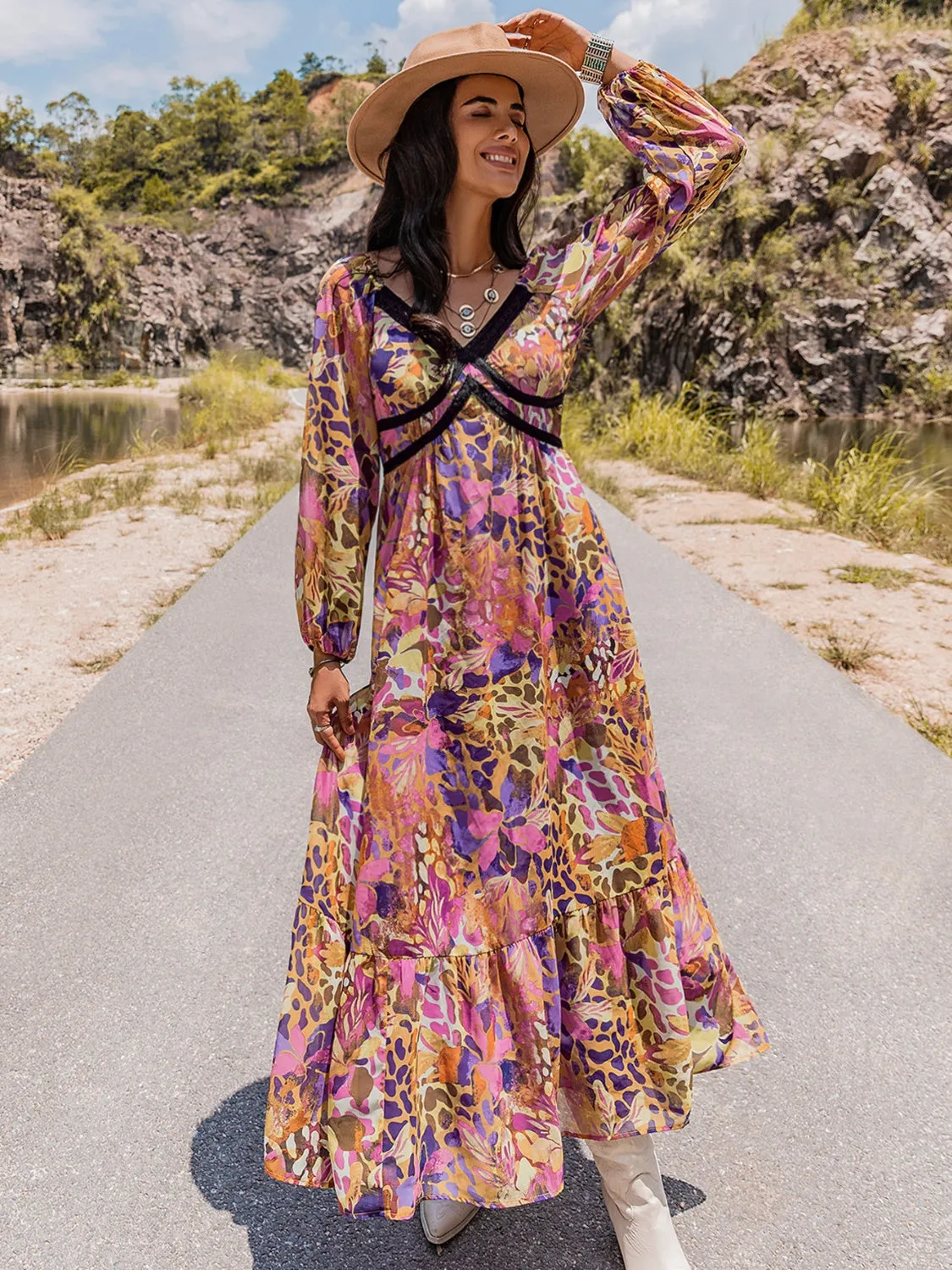 Boho Summer Maxi Dress