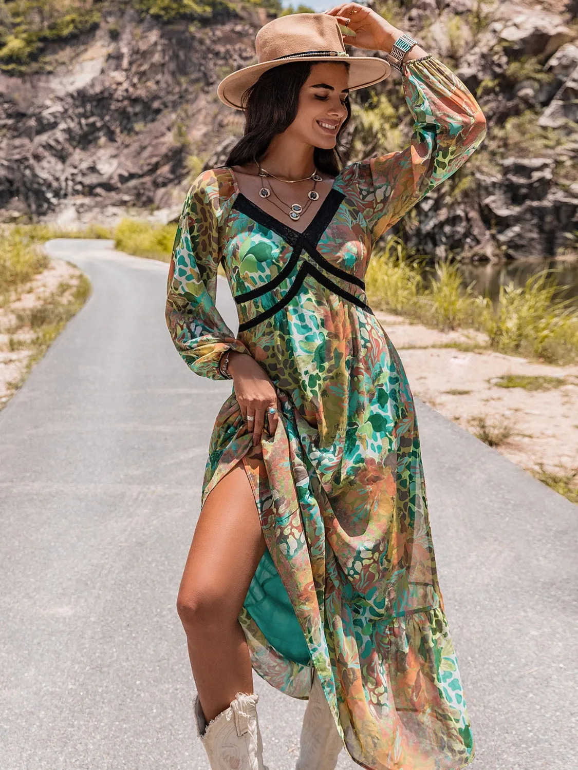 Boho Summer Maxi Dress