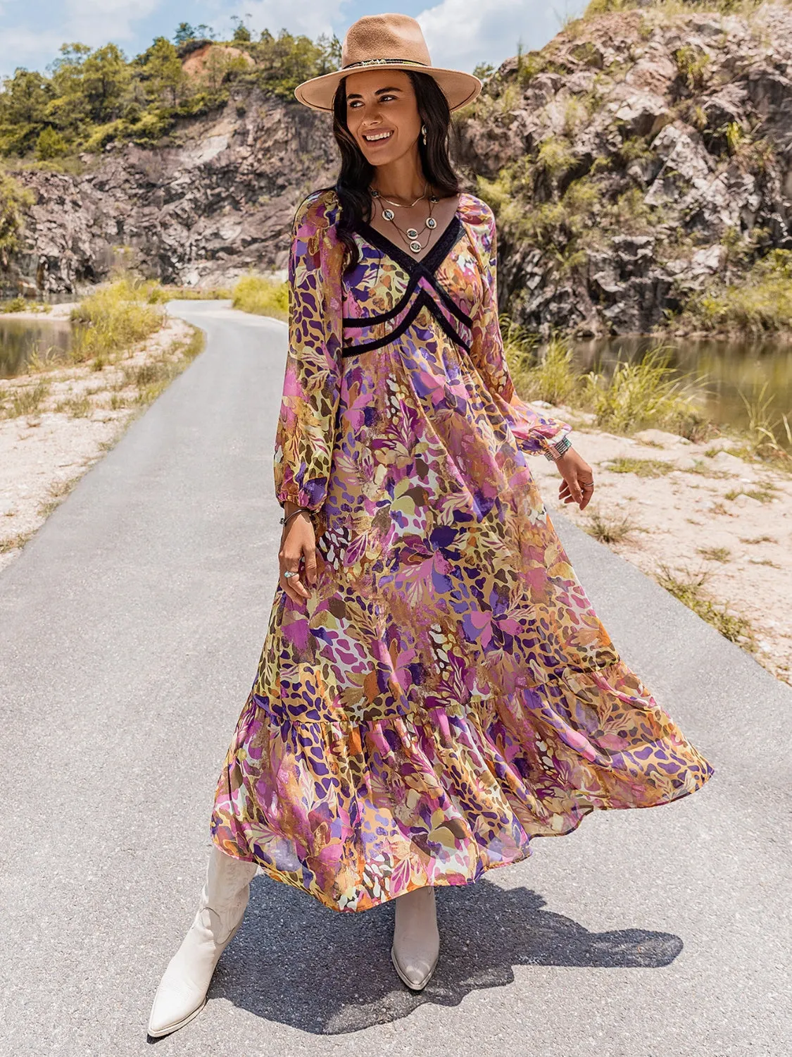 Boho Summer Maxi Dress