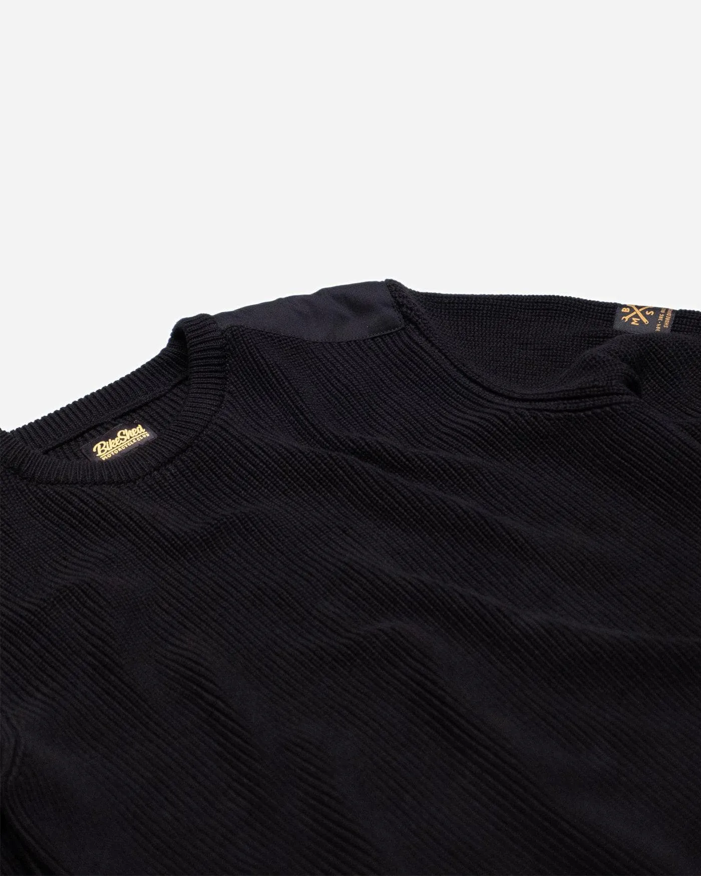 BSMC Knit Crew Neck - Black