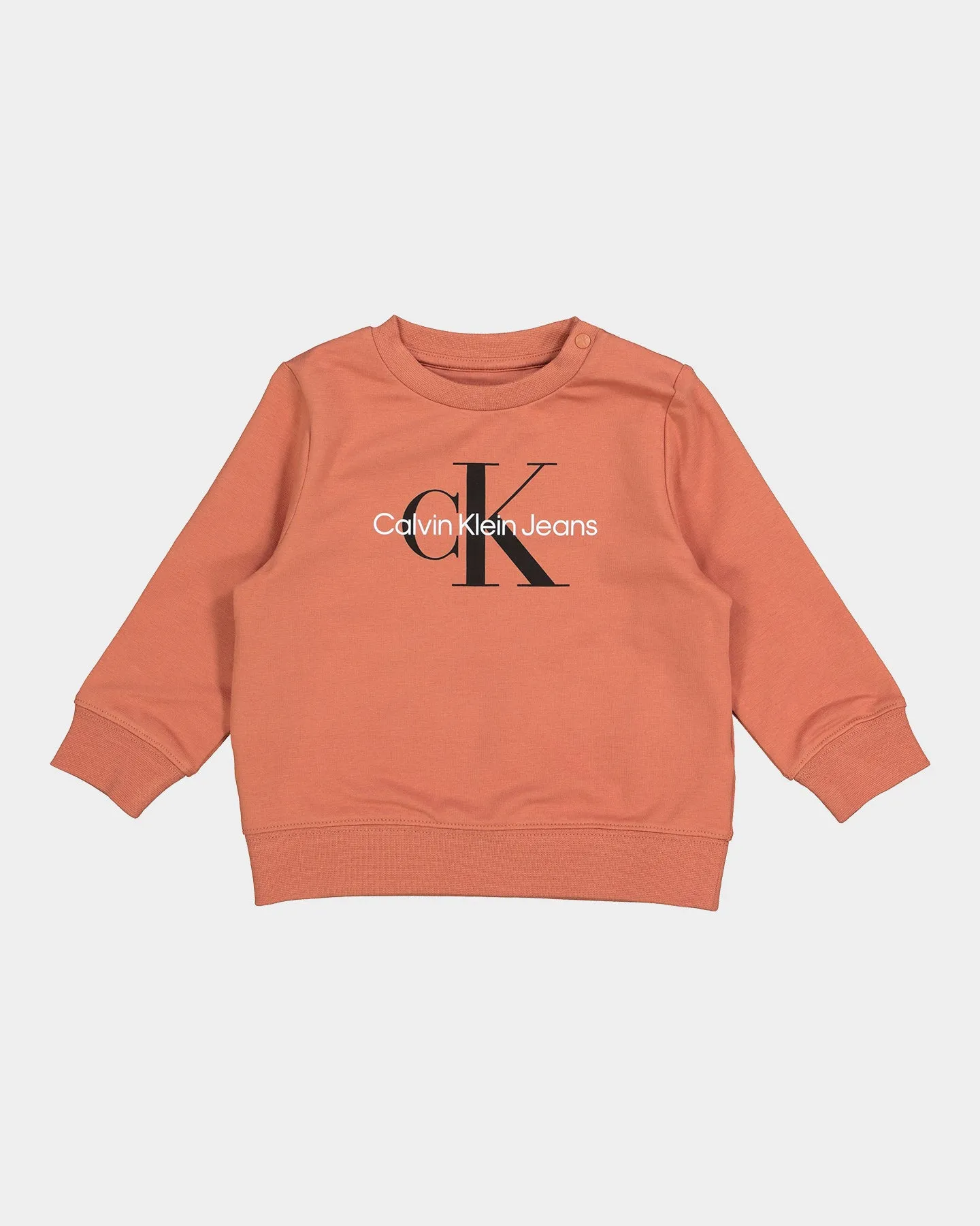 Calvin Klein Infants' Monogram Sweatshirt Set Copper