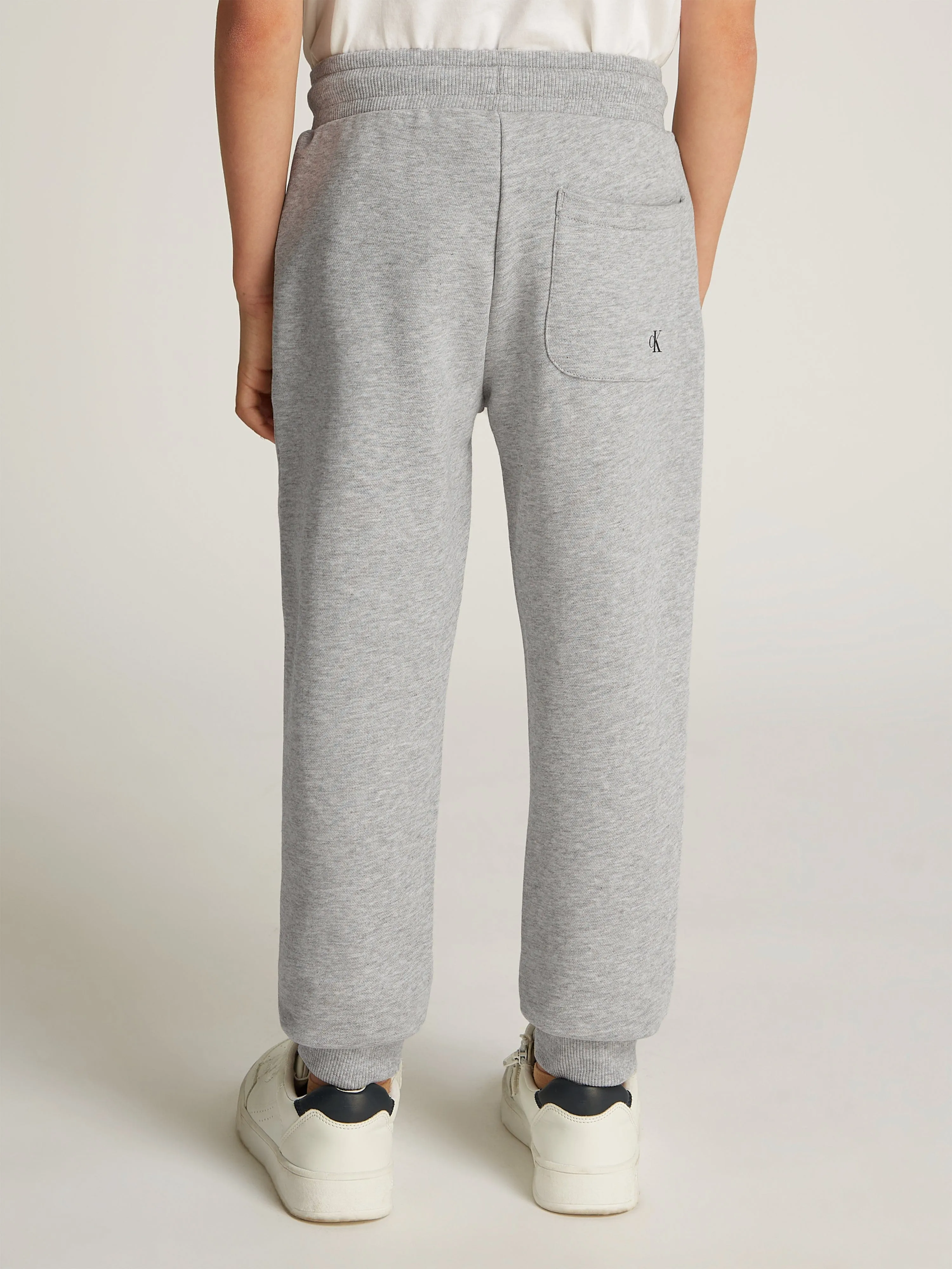 Calvin Klein Kids Logo Joggers in Grey