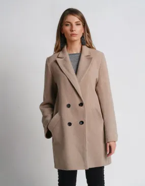 Camel Elegance Peacoat