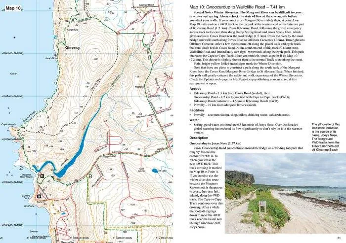 Cape to Cape Track Guidebook & Meelup Trail (9th Edition)