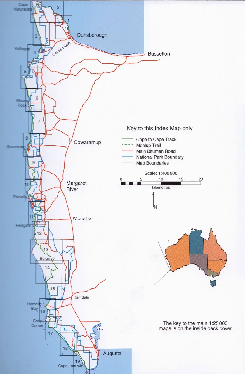 Cape to Cape Track Guidebook (New 9th Edition)