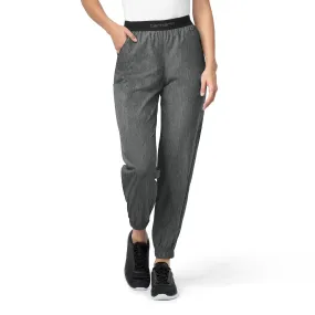 Carhartt Force Liberty Women's Comfort Cargo Jogger Scrub Pant - Charcoal Heather