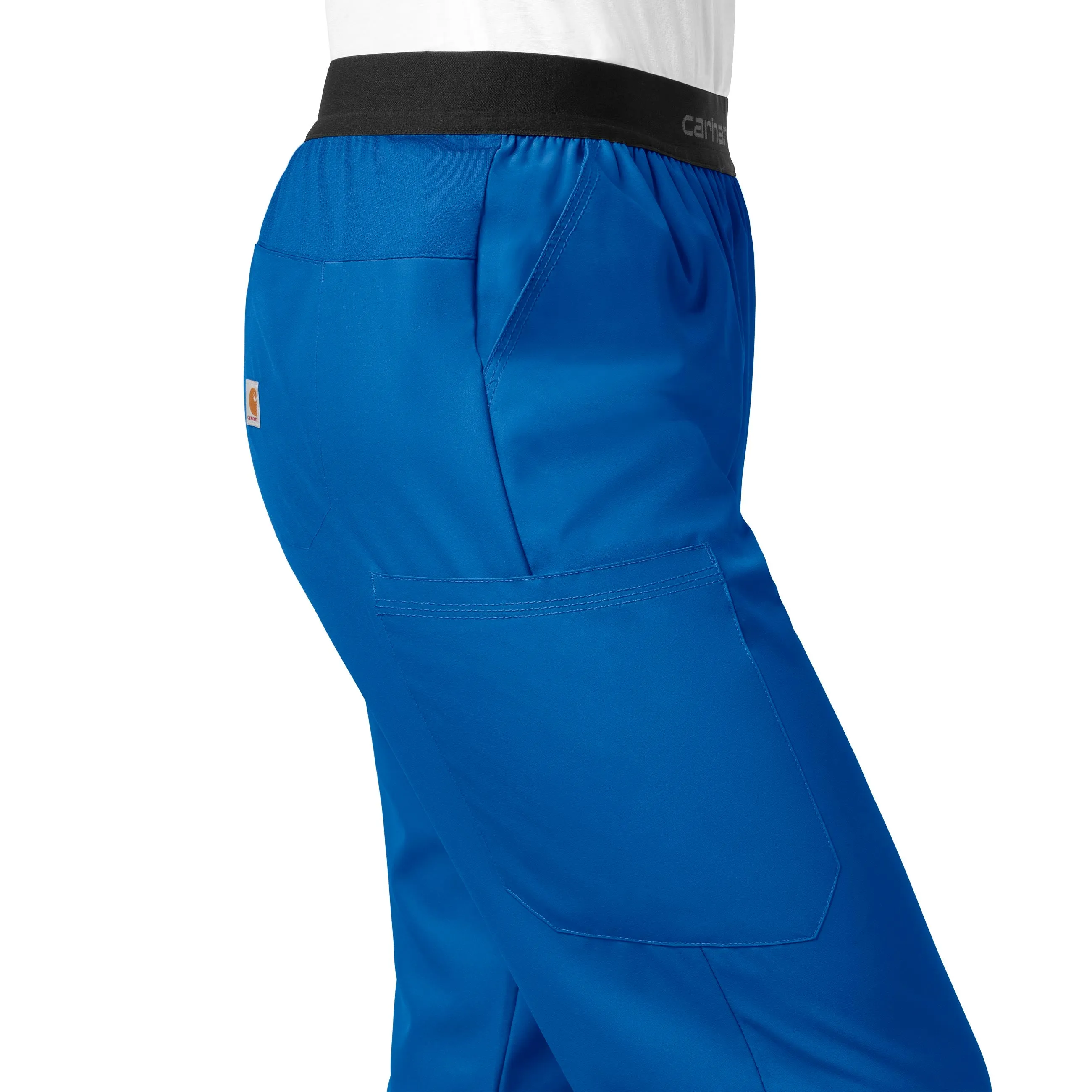 Carhartt Force Liberty Women's Comfort Cargo Jogger Scrub Pant - Royal