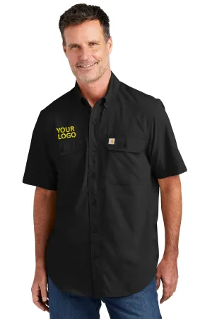 Carhartt Force Solid Custom Shirts, Black