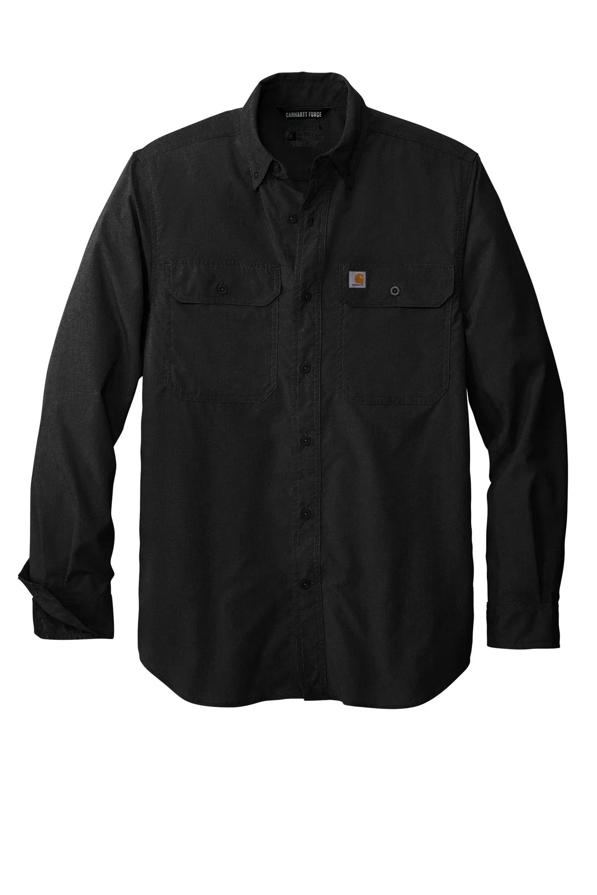 Carhartt Men's Force Solid Long Sleeve Shirt CT105291