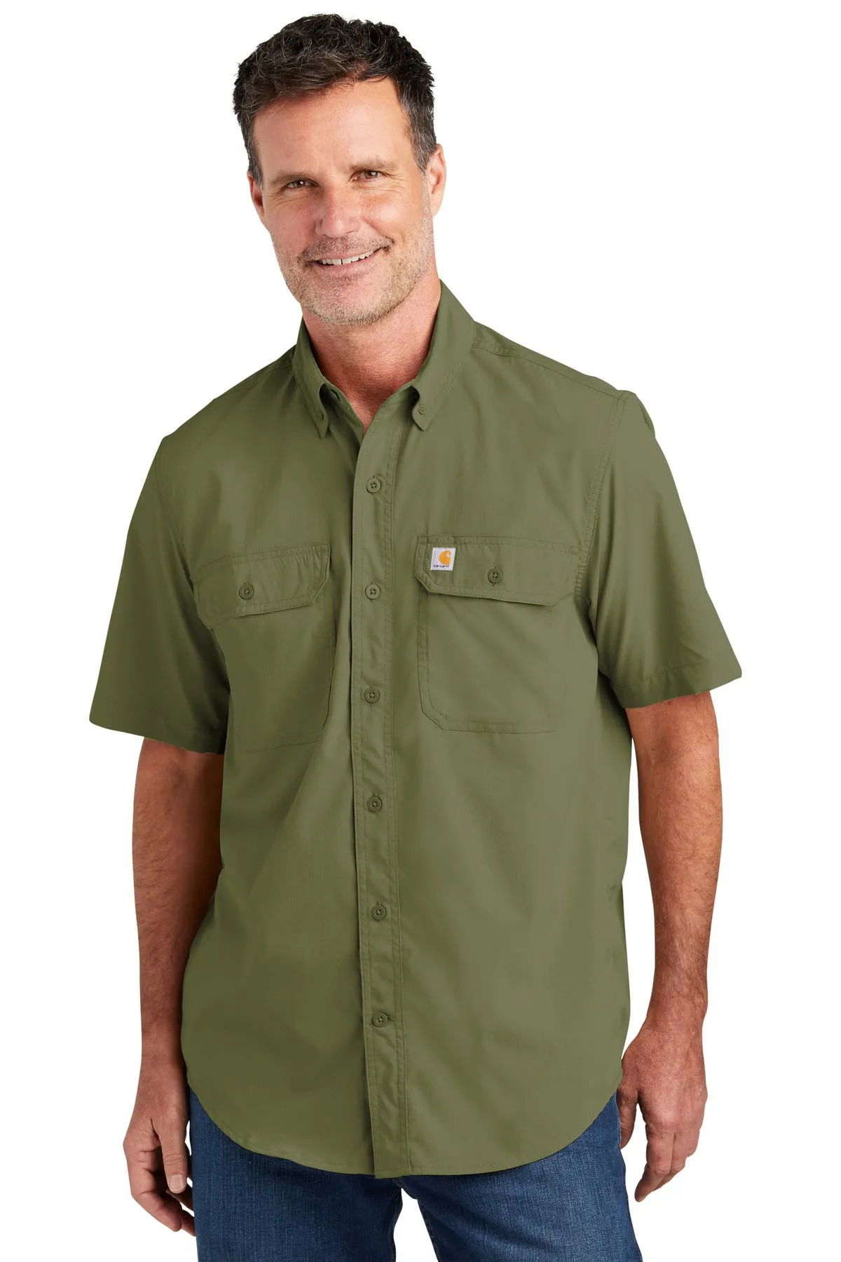 Carhartt Men's Force Solid Short Sleeve Shirt CT105292