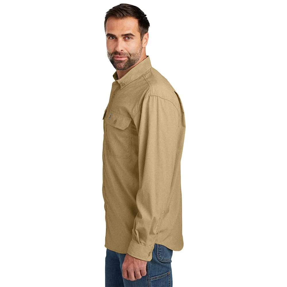 Carhartt - Men's Relaxed Fit Solid Long Sleeve Shirt