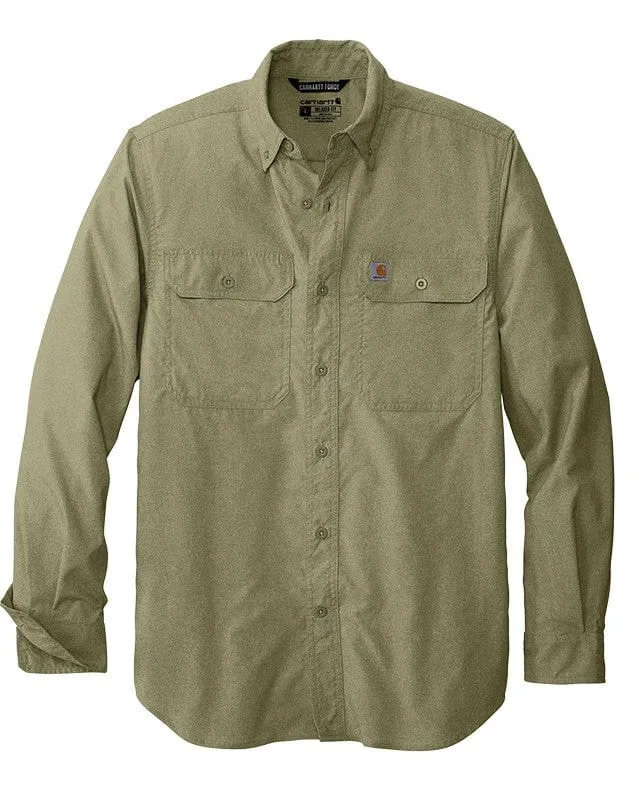 Carhartt - Men's Relaxed Fit Solid Long Sleeve Shirt