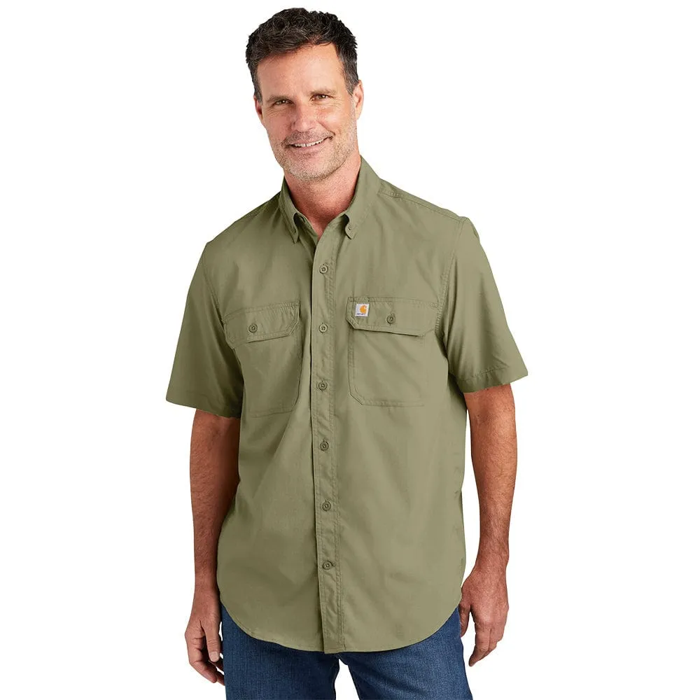 Carhartt - Men's Relaxed Fit Solid Short Sleeve Shirt