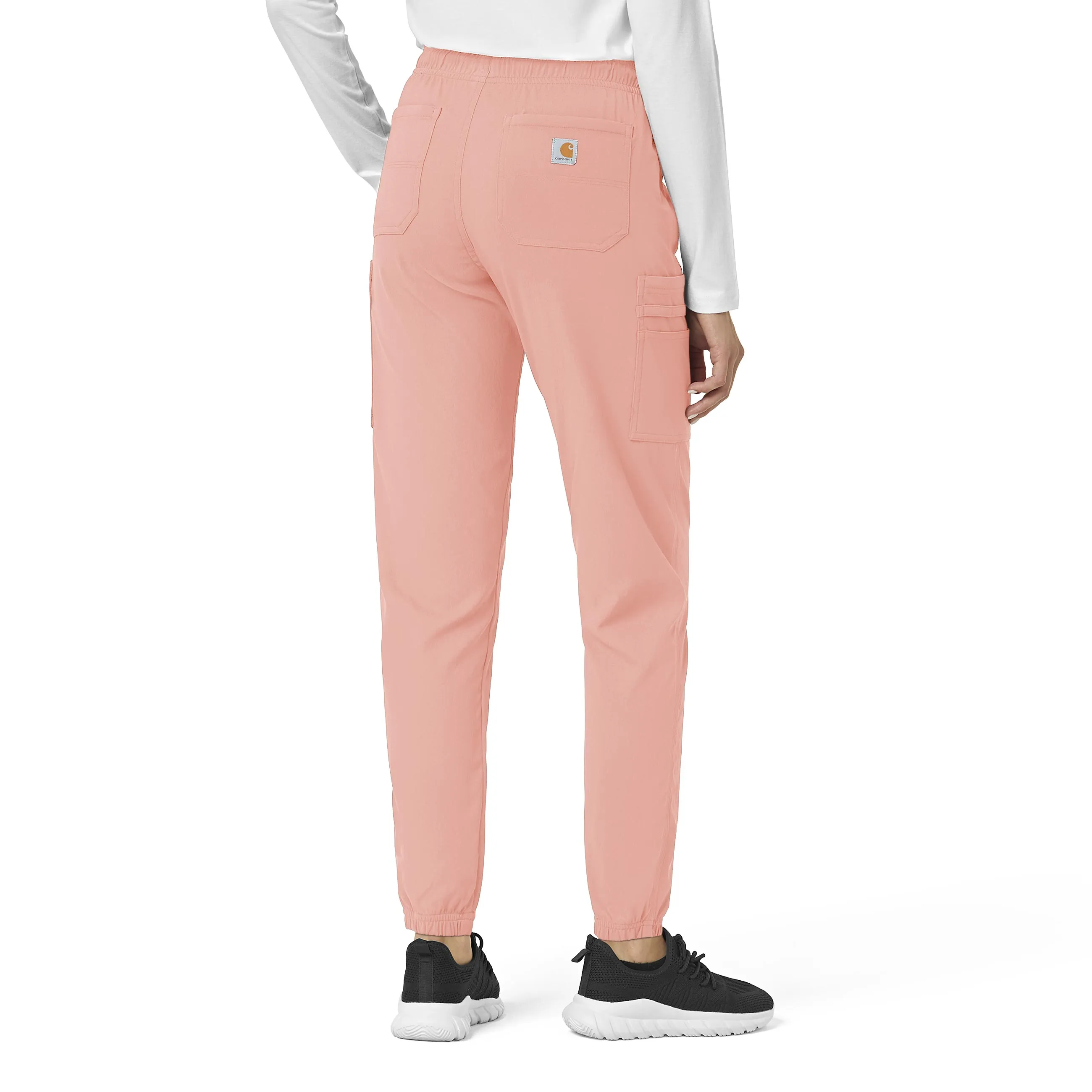 Carhartt Rugged Flex Peak Women's Cargo Jogger Scrub Pant - Sorbet