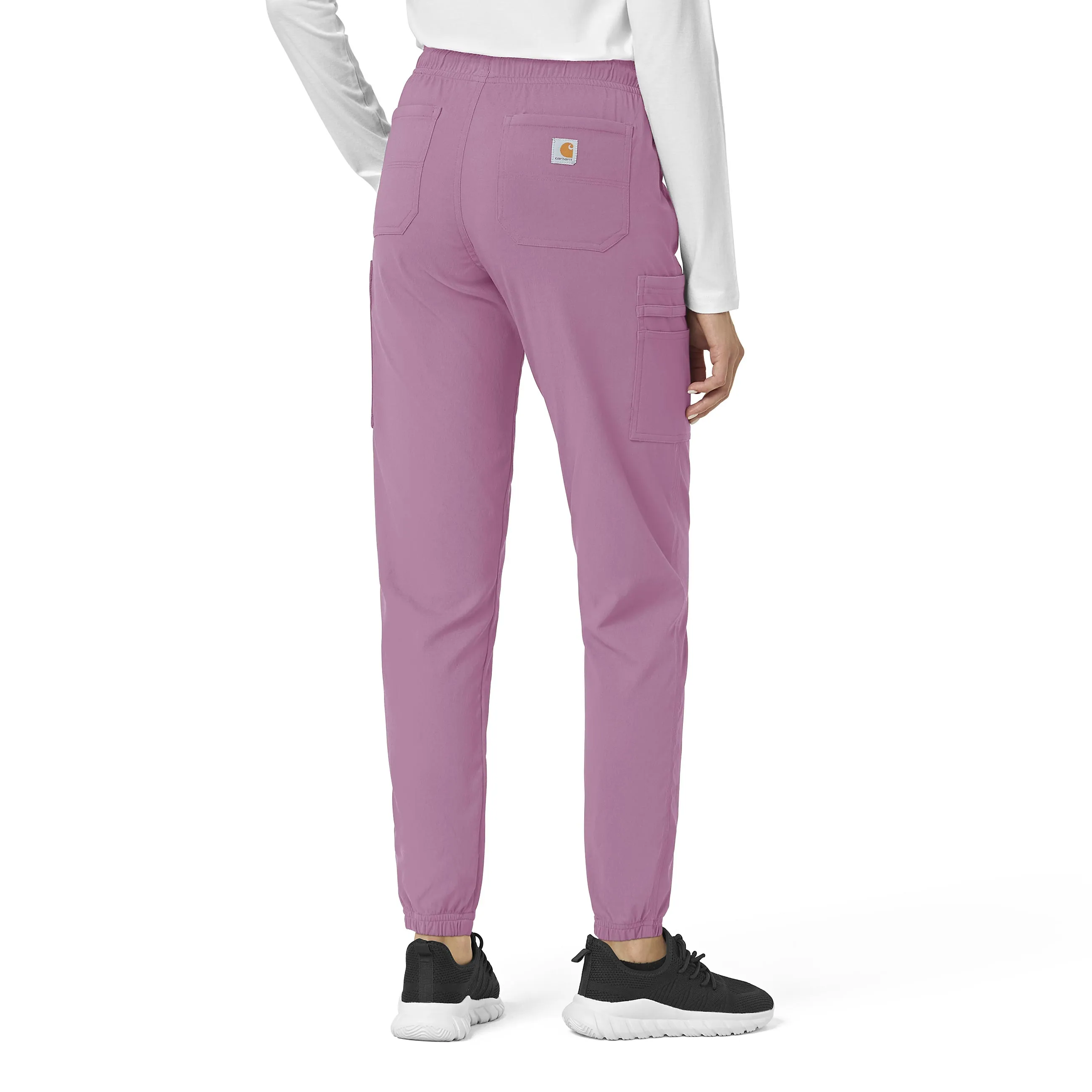 Carhartt Rugged Flex Peak Women's Cargo Jogger Scrub Pant - Thistle