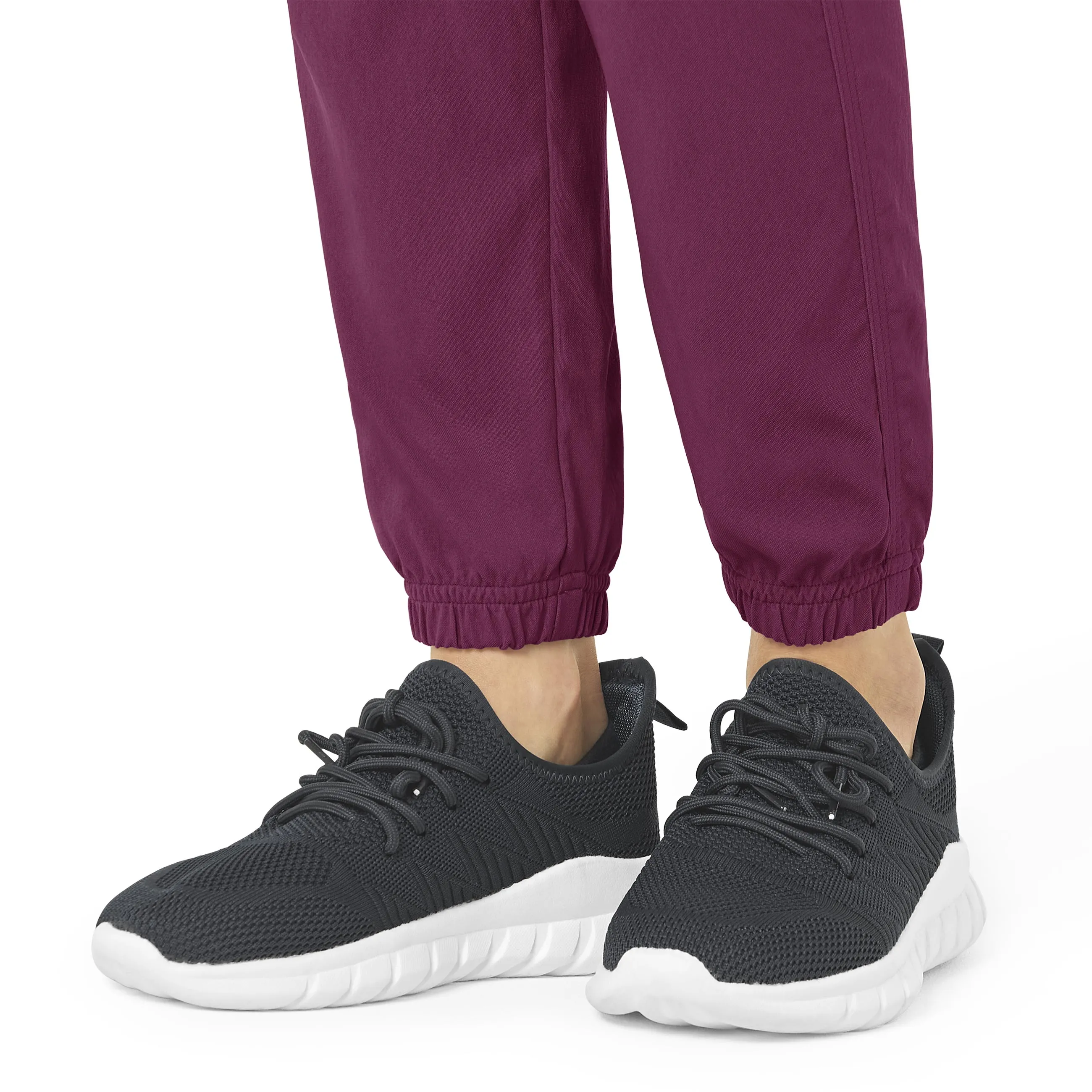 Carhartt Rugged Flex Peak Women's Cargo Jogger Scrub Pant - Wine