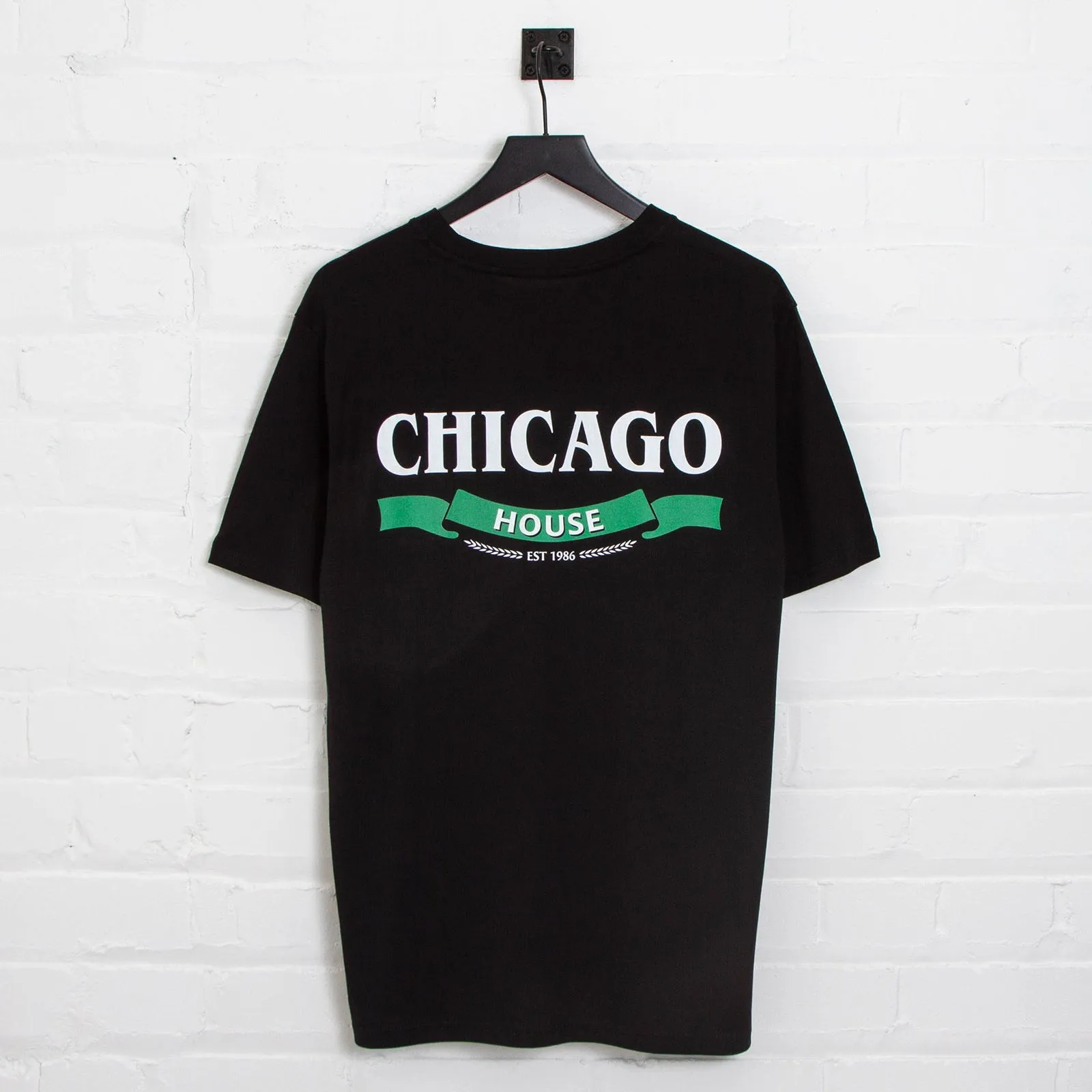 Chicago House Especial Back Print - Tshirt - Black