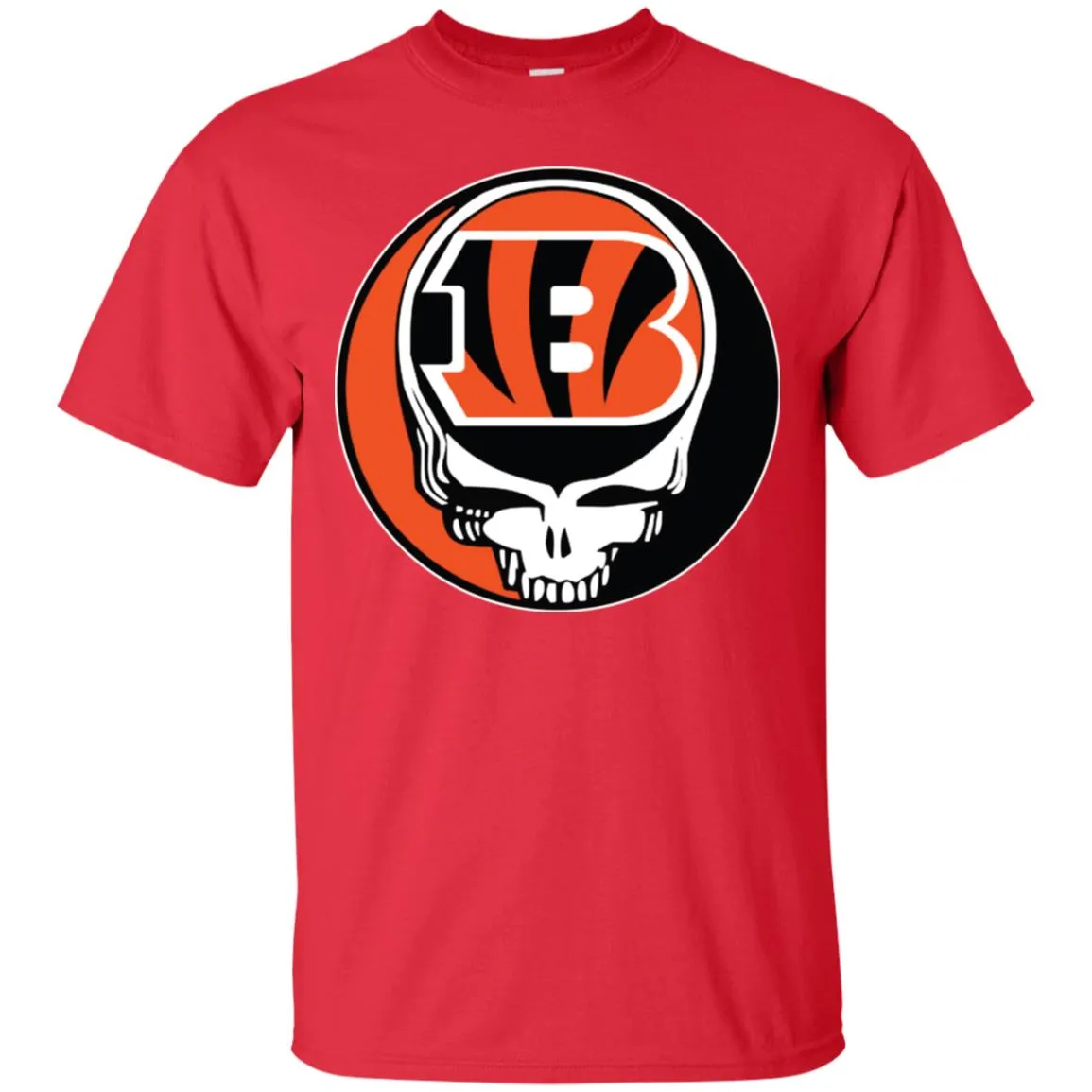 Cincinnati Bengals Grateful Dead Steal Your Face Football Nfl Shirts