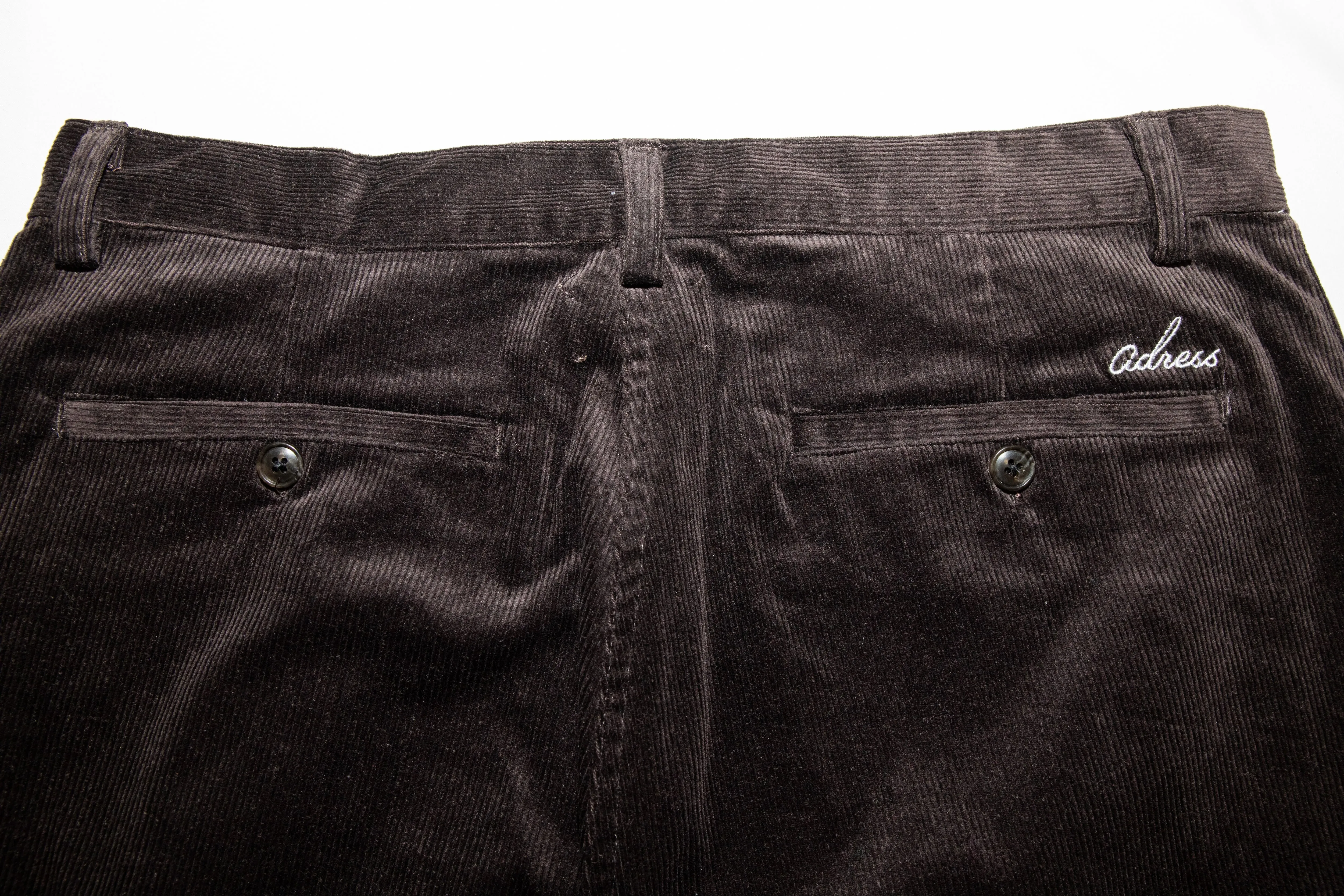 CORDUROY PANTS BROWN