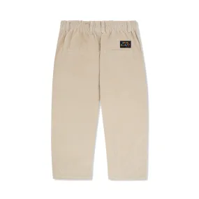 CORDUROY WIDE LEG PANTS BONE