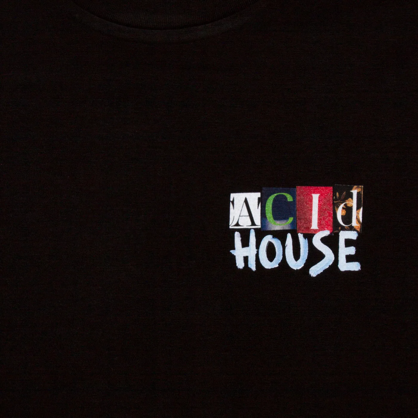 Crest Acid House Cut Panorama - Tshirt - Black