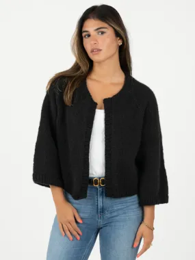 Cropped Classic Cardi