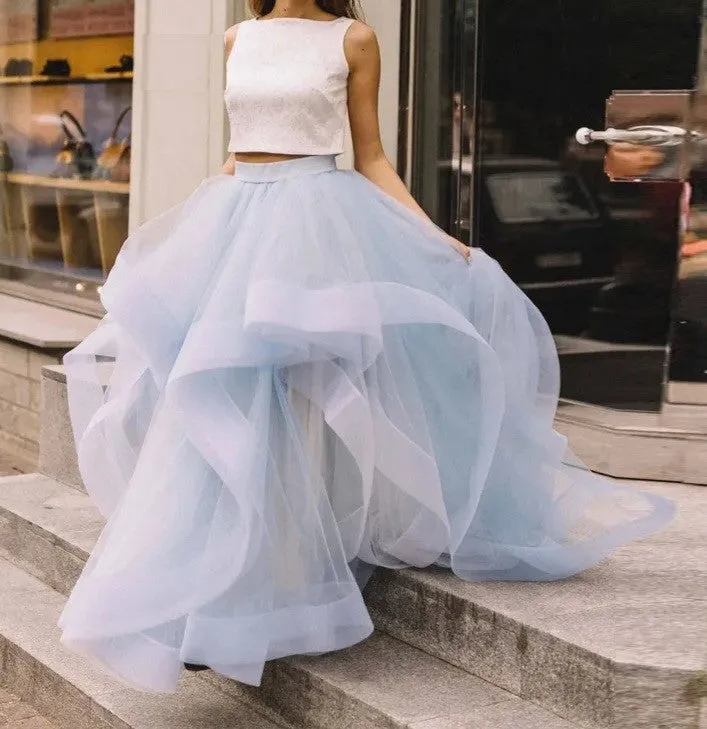 Custom Layered Organza Detachable Full A Line Wedding Skirt All Sizes/Colors