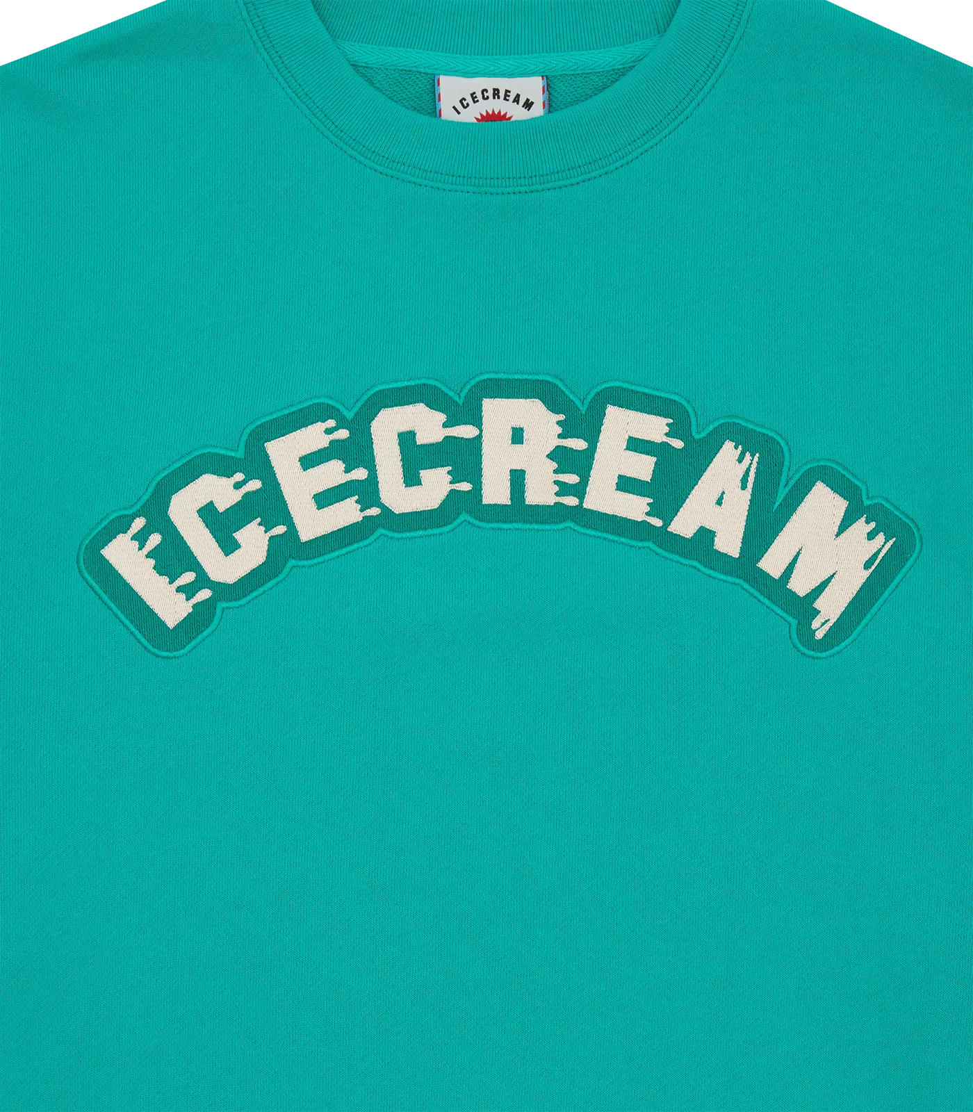 DRIPPY CREWNECK - TEAL